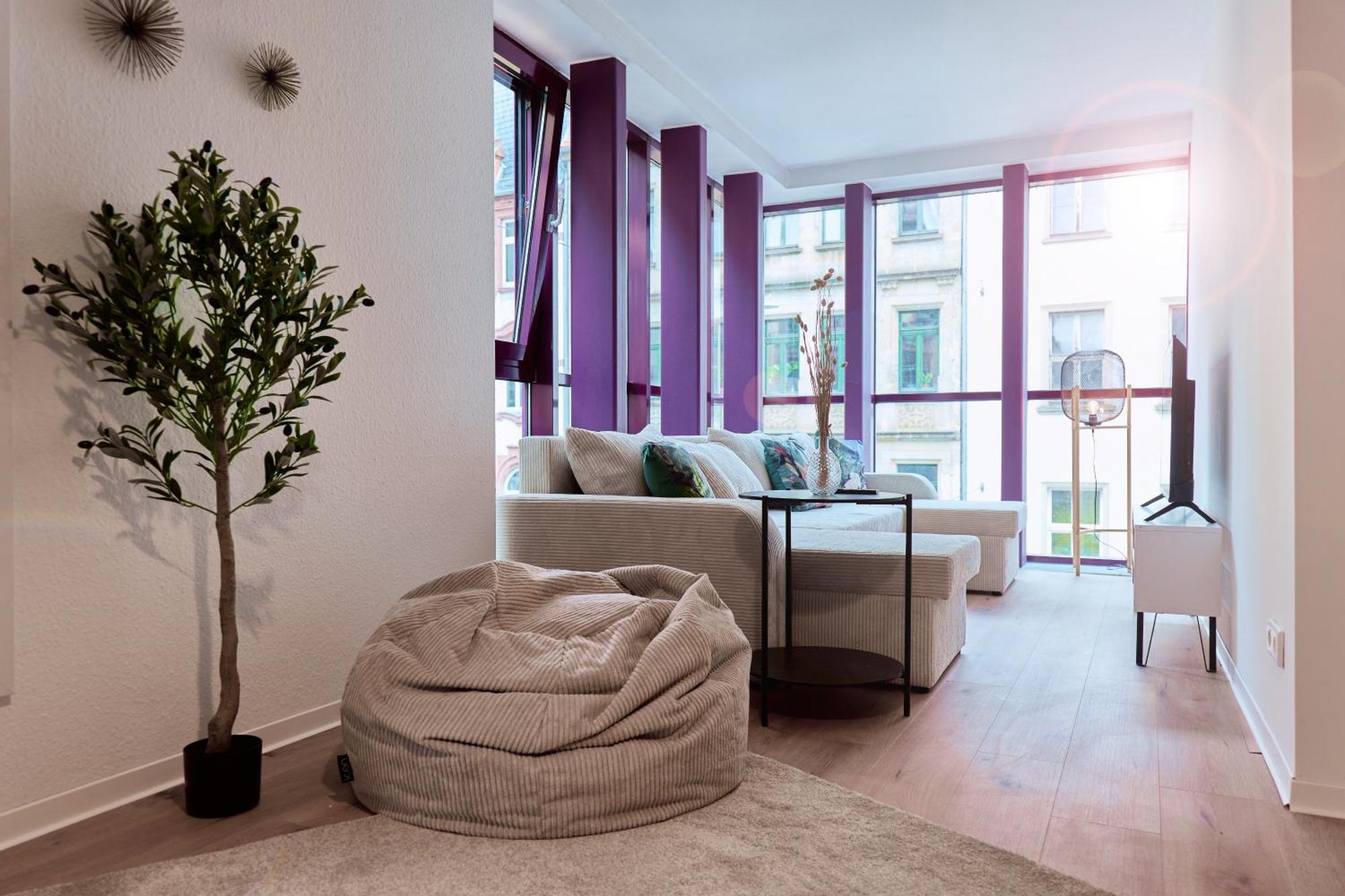 Stylisches Apartment I Fahrstuhl I Bahnhofsnah Erfurt Ngoại thất bức ảnh
