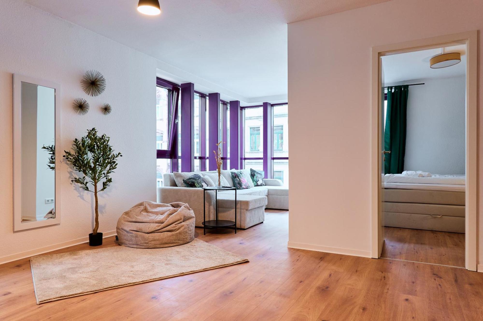 Stylisches Apartment I Fahrstuhl I Bahnhofsnah Erfurt Ngoại thất bức ảnh