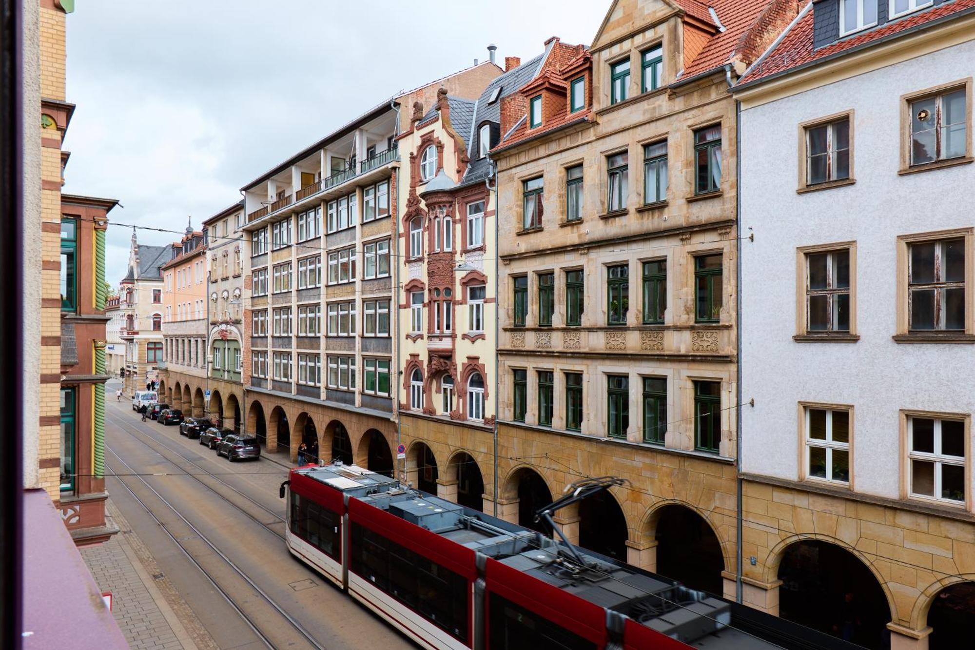 Stylisches Apartment I Fahrstuhl I Bahnhofsnah Erfurt Ngoại thất bức ảnh